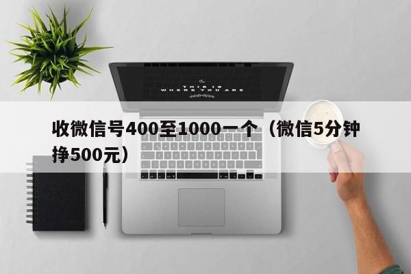 收微信号400至1000一个（微信5分钟挣500元）